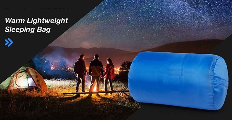 Waterproof, Warm & Lightweight Sleeping Bag - Travel Light & Sleep Comfortably