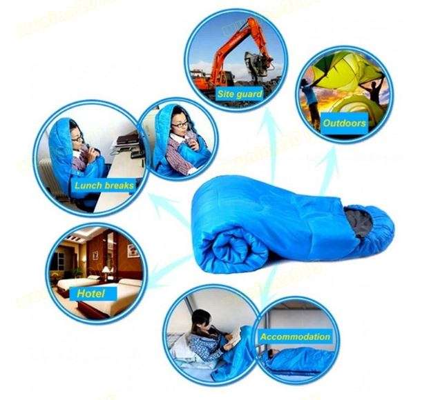 Waterproof, Warm & Lightweight Sleeping Bag - Travel Light & Sleep Comfortably