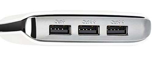 20 000mAh 3 USB Power Bank for Charging of Electronic Devices, LED Digital Screen & Flashlight