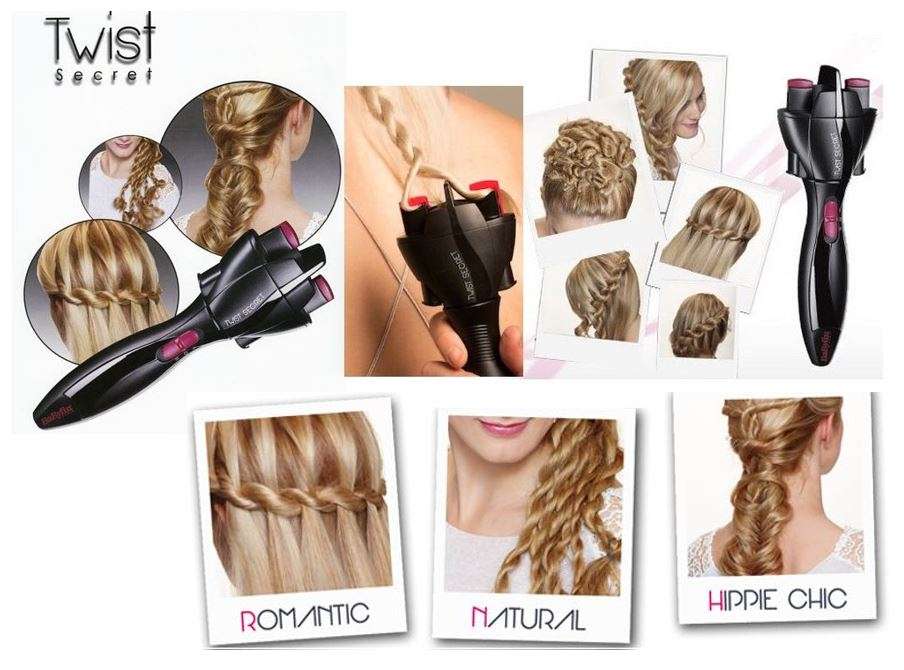 BaByliss Twist Secret Brush - Quickly & Effortlessly Twisted Individual Braids