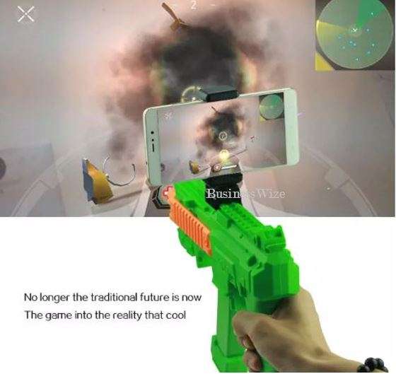 Bluetooth AR Game Gun - Download Application & Games, Compatible With iPhone & Android Phones