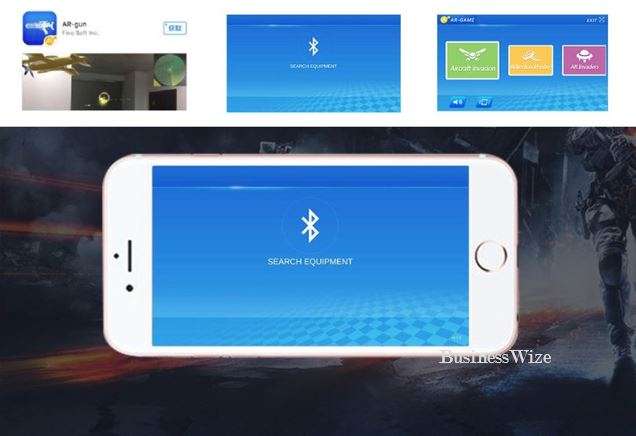 Bluetooth AR Game Gun - Download Application & Games, Compatible With iPhone & Android Phones