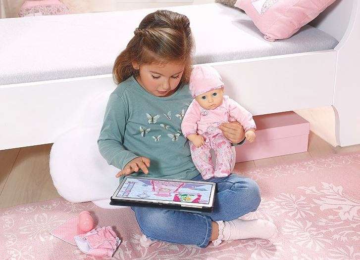 Cute Crying Baby Doll in Rocking Cradle With Lots of Accessories and Hours of Fun