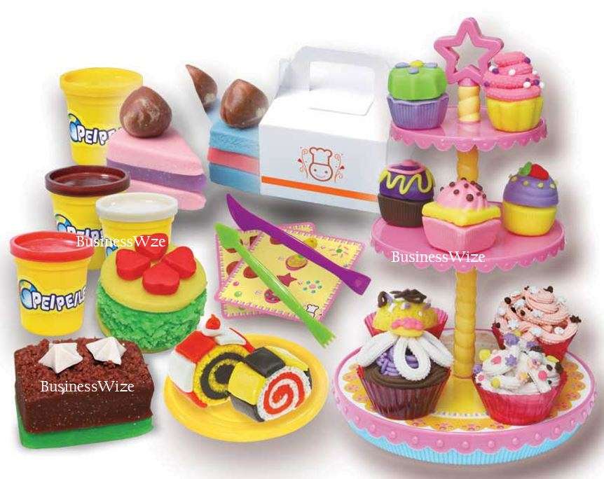Desserts Shop Dough Set - Designed to Develop Children's Creativity, Imagination & Hands-on Skills