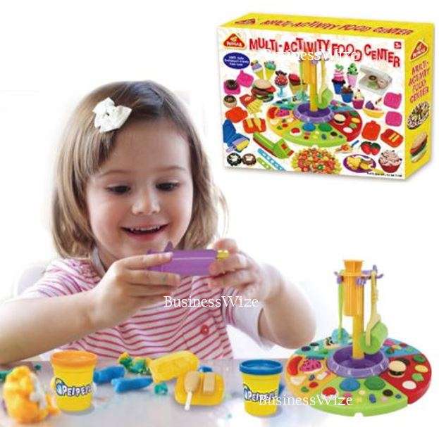 Multi-Activity Food Center- Designed to Develop Children's Creativity, Imagination & Hands-on Skills