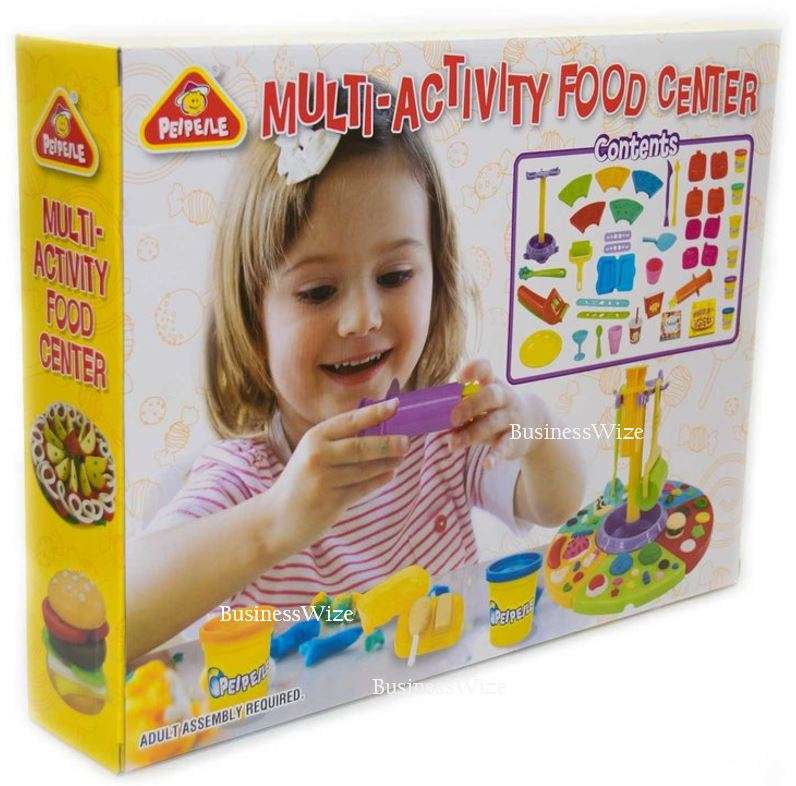 Multi-Activity Food Center- Designed to Develop Children's Creativity, Imagination & Hands-on Skills