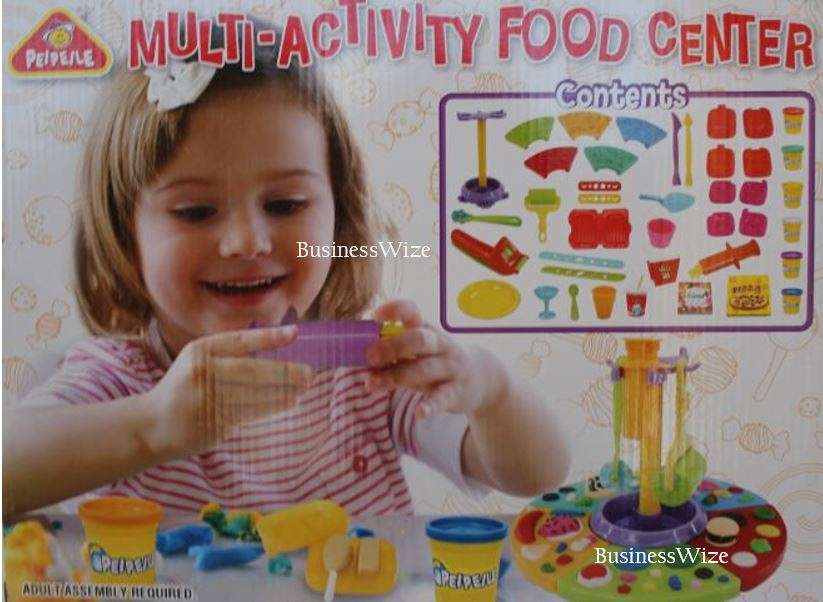 Multi-Activity Food Center- Designed to Develop Children's Creativity, Imagination & Hands-on Skills