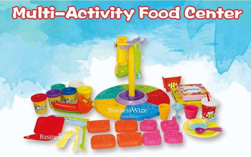 Multi-Activity Food Center- Designed to Develop Children's Creativity, Imagination & Hands-on Skills
