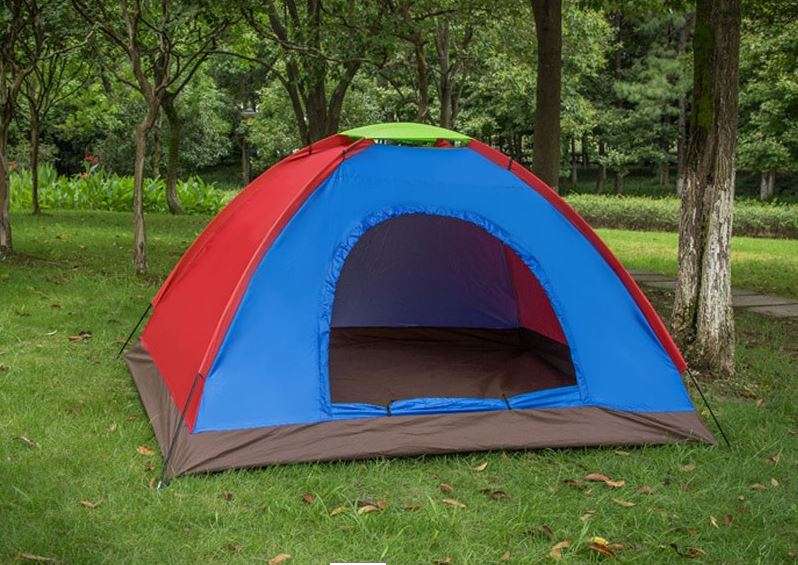 2 Man Tent in Zipper Bag - Lightweight & Easy to Install (200 X 150 X 110 cm)