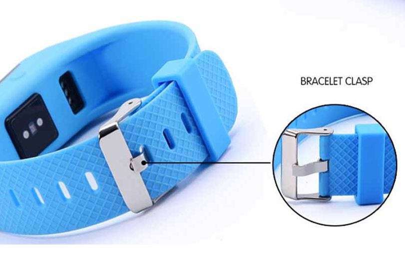 Bluetooth Smart watch Fitness Bracelet - HEART RATE Monitor, Fitness Tracker, Calorie Counter -GREEN