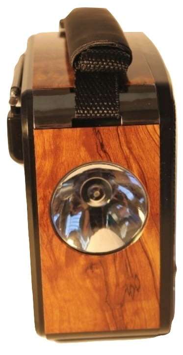 SD/USB/TF MP3 Player - AM/FM Radio, Build in X-Bass Speaker, Flash Light & Rechargeable Battery