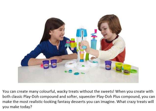Ice-Cream Maker Dough Set - Designed to Develop Creativity, Imagination & Hands-on Skills
