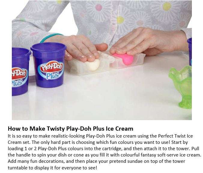 Ice-Cream Maker Dough Set - Designed to Develop Creativity, Imagination & Hands-on Skills
