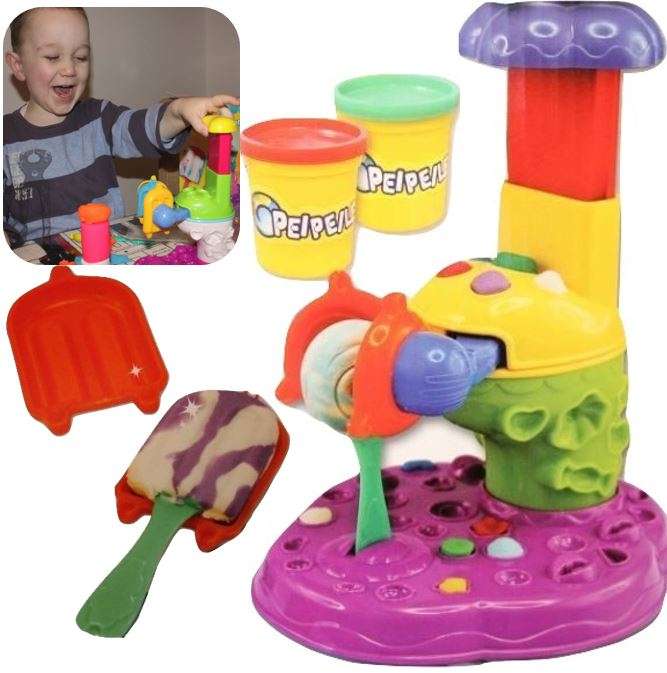 Ice-Lolly Maker Dough Set - Designed to Develop Creativity, Imagination & Hands-on Skills