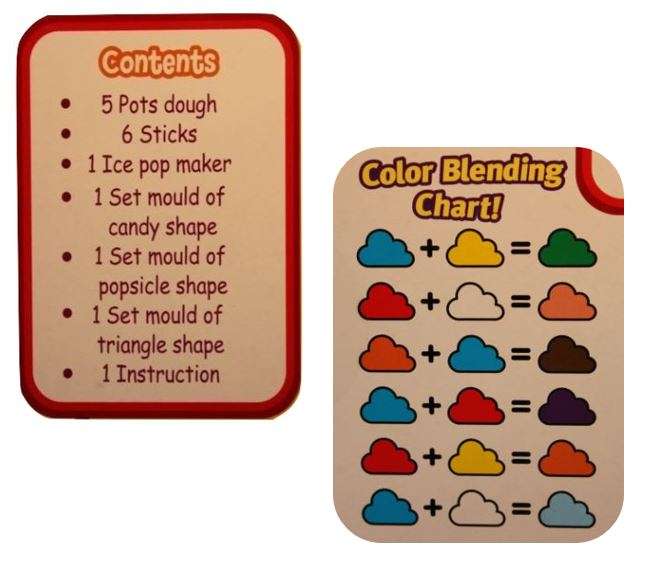 Ice-Lolly Maker Dough Set - Designed to Develop Creativity, Imagination & Hands-on Skills