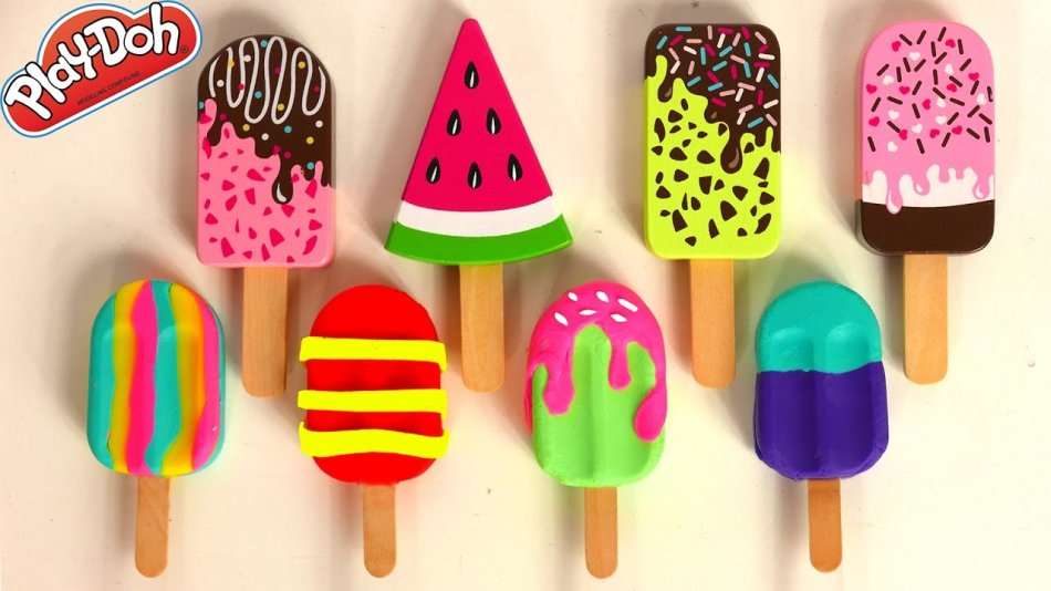 Ice-Lolly Maker Dough Set - Designed to Develop Creativity, Imagination & Hands-on Skills