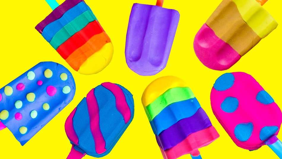 Ice-Lolly Maker Dough Set - Designed to Develop Creativity, Imagination & Hands-on Skills