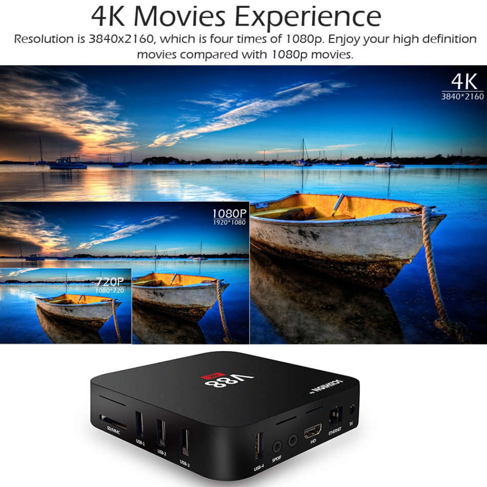 Android TV BOX - Scishion V88, Quad Core, 3D, etc. - Turns Your TV Into a Smart Media Center