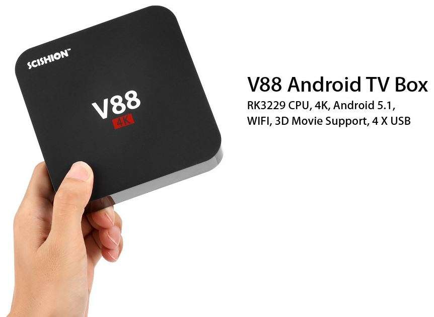 Android TV BOX - Scishion V88, Quad Core, 3D, etc. - Turns Your TV Into a Smart Media Center