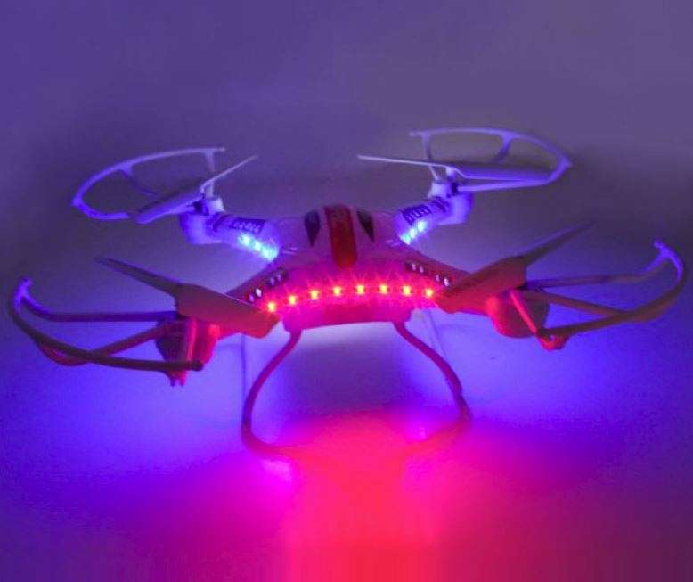 6-Aixs GYRO Remote Control 4CH Quad Copter Drone With LED Lights