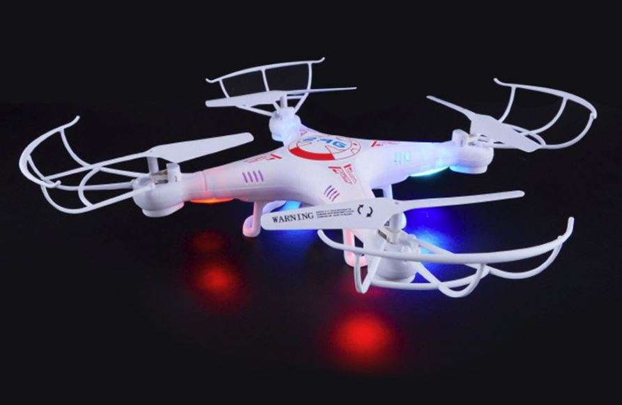 6-Aixs GYRO Remote Control 4CH Quad Copter Drone With LED Lights