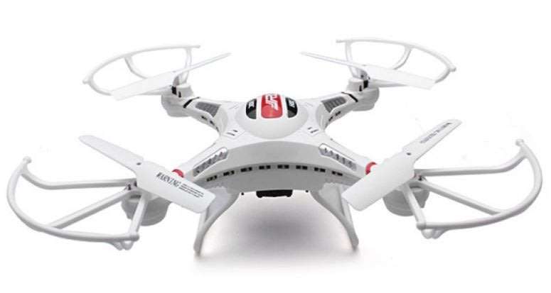 6-Aixs GYRO Remote Control 4CH Quad Copter Drone With LED Lights