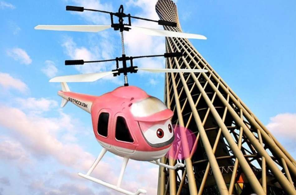 Mini Infrared Induction Helicopter - Suspension Sensor Flying