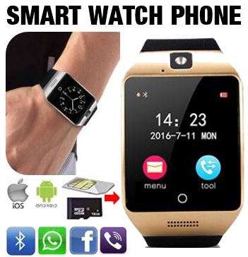 Smart Watch Phone, SIM CARD, Bluetooth, Camera, Sleep Monitor, SD Card, Pedometer etc.