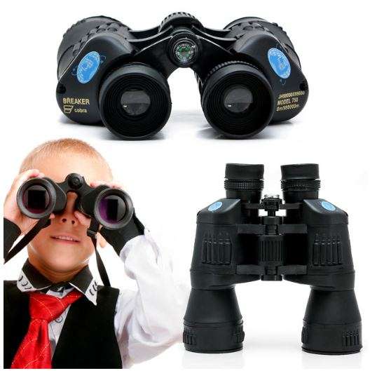 Cobra Binoculars With Compass - Designed for Hunting, Hiking, Observation & Outdoor Activities