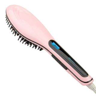 Simply Straight Ceramic Straightening Brush - Perfectly straight hair fast & easy