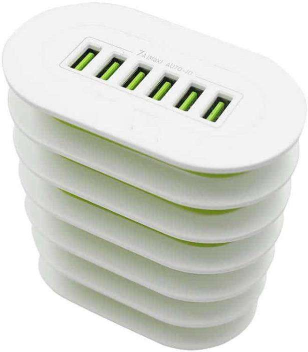 LDNIO Compact and Portable 6 USB Fast Charger for IOS and Android