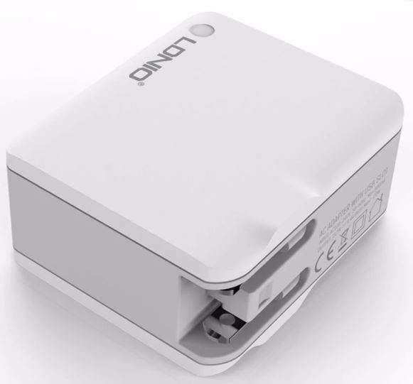 LDNIO Original 4 USB Multi Ports 4.4A Fast Charger