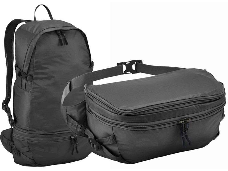 2 in 1 Back Pack - A Full-sized Waist Pack that Converts in a full-sized back pack