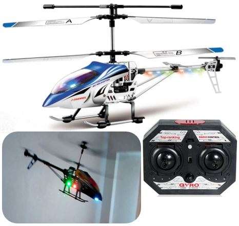 3.5-Channel Infrared Remote Control helicopter With LED lights