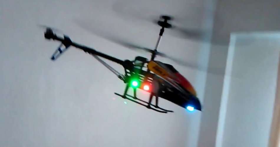3.5-Channel Infrared Remote Control helicopter With LED lights