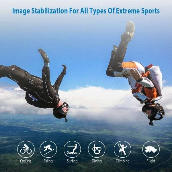 4K Ultra HD WIFI Action Sport DVR & Camera With REMOTE- HDMI, Waterproof, 170 Degree & More