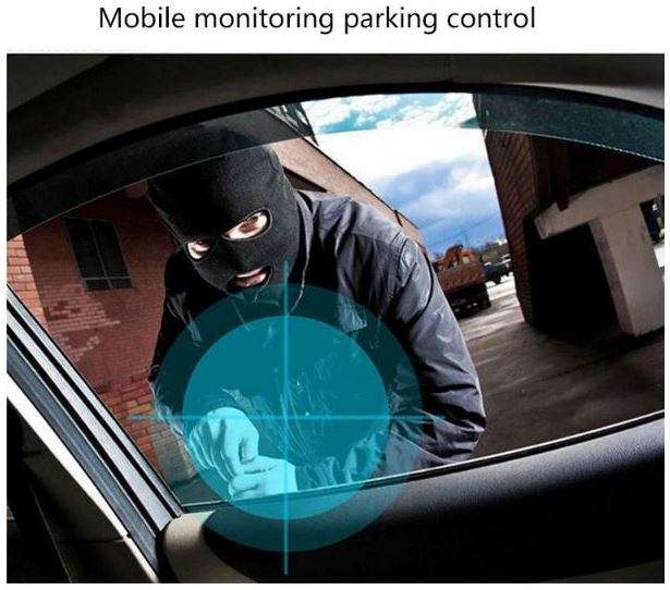 HD 1080P 2.8" Mirror Video Camera, LCD Screen, Support SD Card, Motion Detection, Loop Recording ...