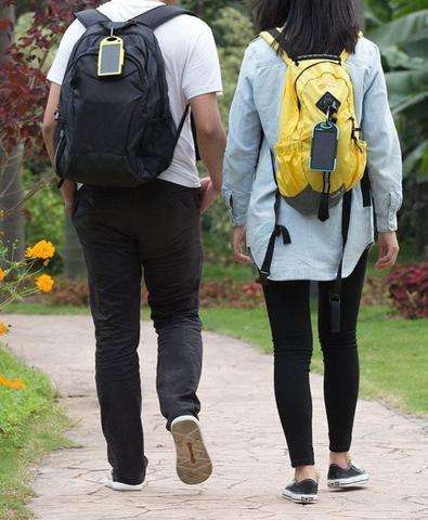 2 USB SOLAR Powerbank 5000mAh for Charging of Electronic Devices, Phones & Lights