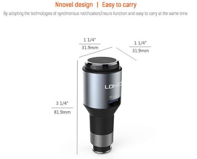 Wireless Multi-Functional 2 in 1 Mono Bluetooth Headset Earpiece and Car Charger