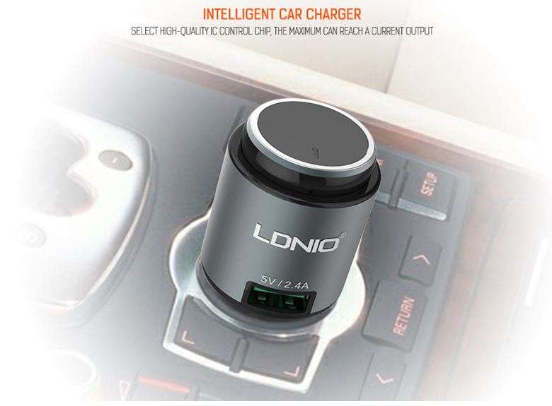 Wireless Multi-Functional 2 in 1 Mono Bluetooth Headset Earpiece and Car Charger