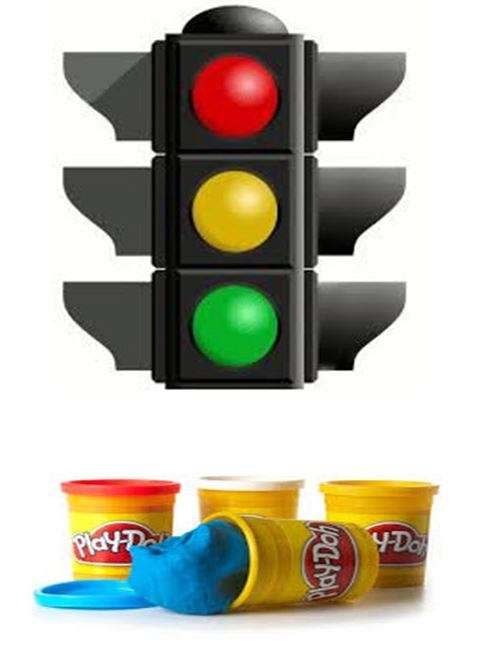 Play Dough Traffic City Set With Accessories - Play While Learning the Responsibility of Road Safe