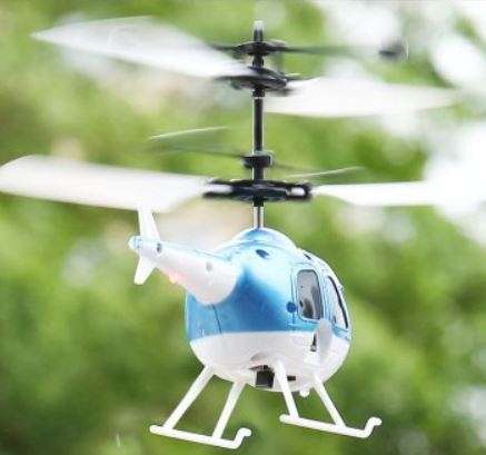 Infrared Induction Suspension Helicopter With Sensor Flying, Light Effects & USB Charging