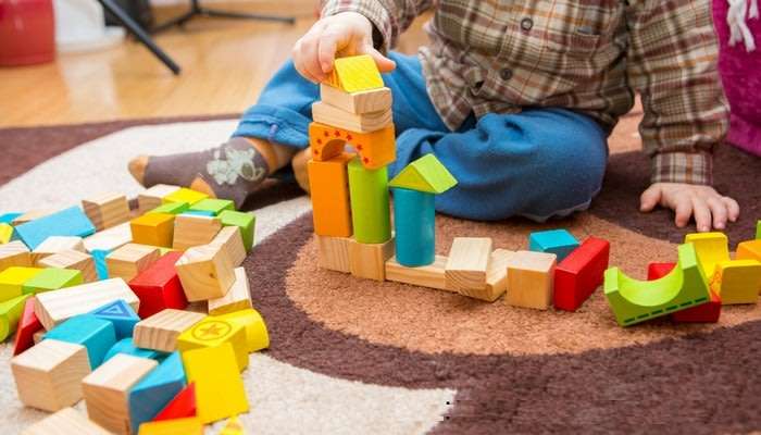 50 Piece Letter Wooden Blocks Play Set Perfect for sensory development and educational play