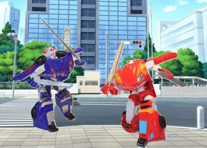 Super Change Transformer Robot Quickly Transforms Into a Car With Accessories