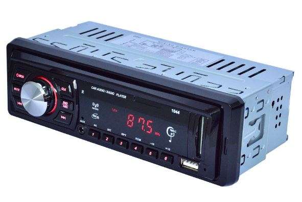 LED Car Radio & Remote - MP 3, FM Stereo, Supports USB, SD Card, AUX, 5V Charging, etc.