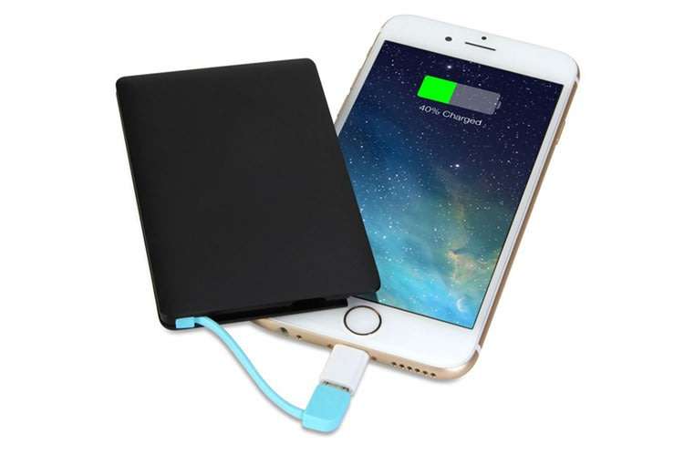 Ultra Thin 6000 mAh Power Bank for Charging of Android Devices