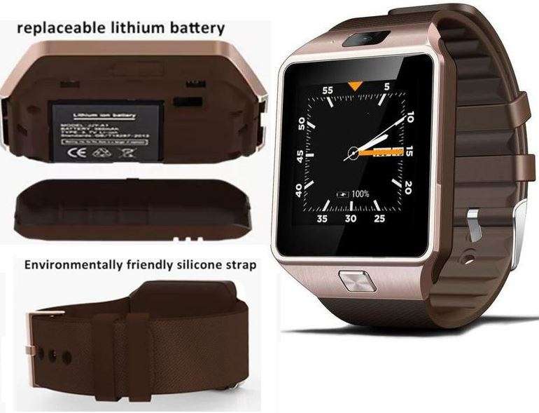 ANDROID Smart Watch Phone - 4 GB, WI-FI , SUPPORT 3G NETWORK WCDMA, Dual Core, Pedometer...