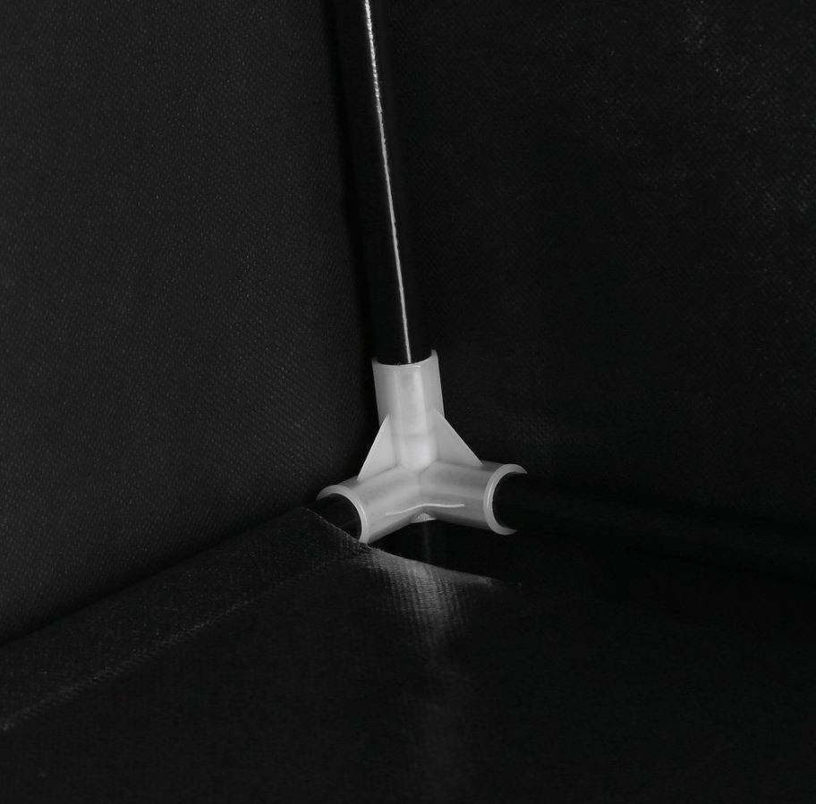 Double Portable & Foldable Canvas Wardrobe - Great Storage Unit for Anything or Any Place