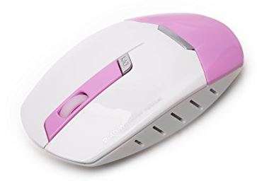 Super Slim 2.4 Ghz Wireless Keyboard, Mouse, Silicone Protective Skin & USB Receiver Combo