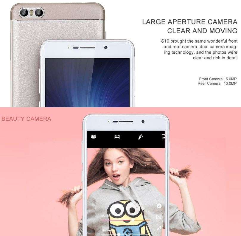 5.2" XGODY S10 Android 5.1 Smartphone, Quadcore, Dual Sim, Dual Camera 5 & 13MP, 8GB, GPS etc